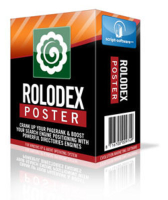 Product picture Rolodex Poster with Mrr