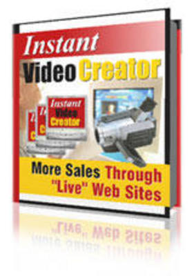 Product picture Instant Video Creator Full MASTER Resale & Rebranding Rights