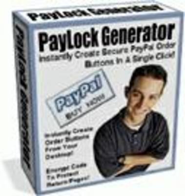 Product picture PayLock Generator